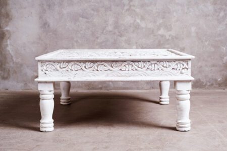 Mesa Cuadrada  TalladaBlanca