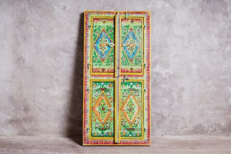 Persiana india madera pintada