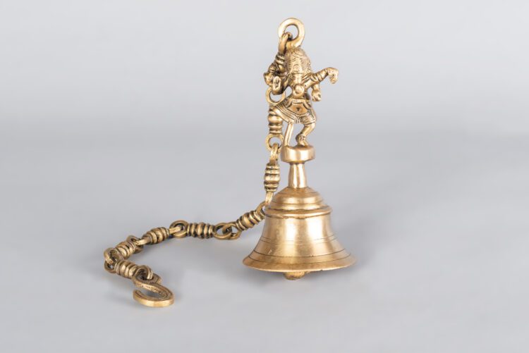 Campana con Cadena  Figura Ganesh - Imagen 2