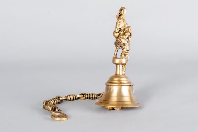 Campana con Cadena  Figura Ganesh - Imagen 3