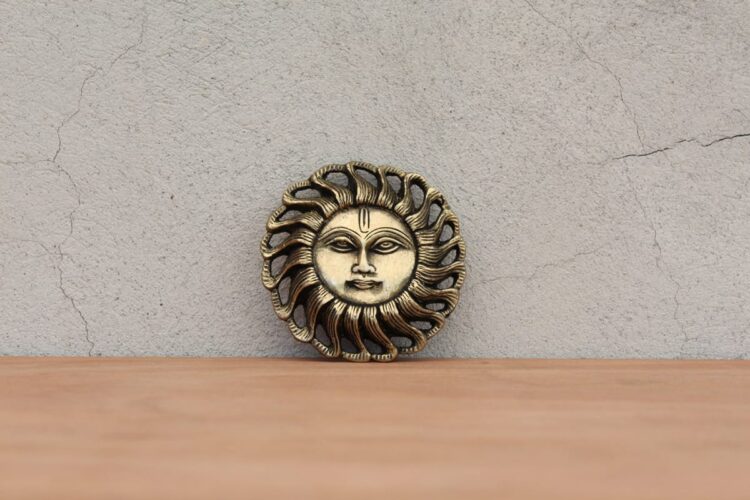 Sol de bronce chico