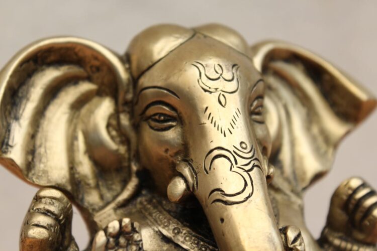 Ganesh de bronce - Imagen 3