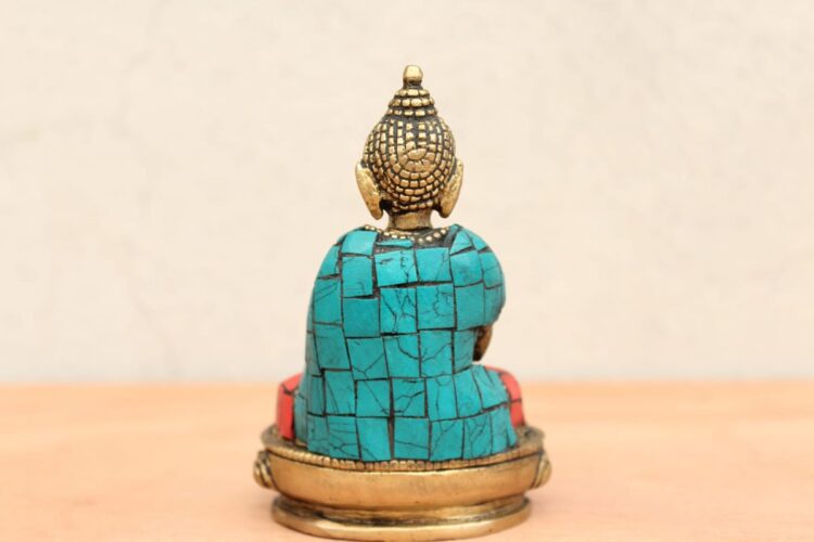 Buda con piedras incrustadas - Imagen 3