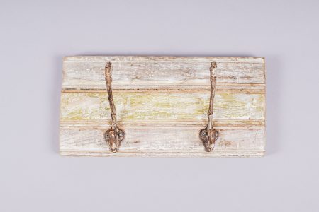 Perchero Madera 2 Ganchos (producto artesanal)