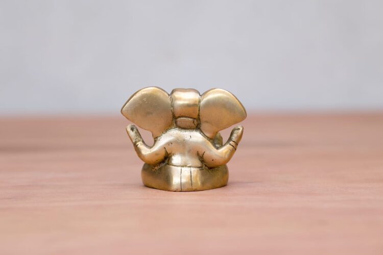 Ganesh bronce - Imagen 4