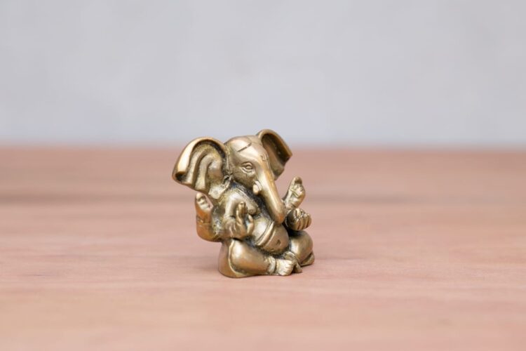 Ganesh bronce - Imagen 2