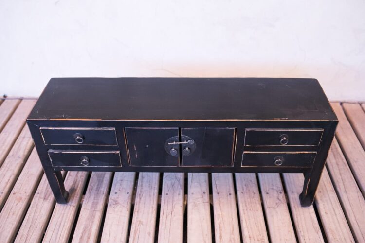 Mini cabinet negro - Imagen 4