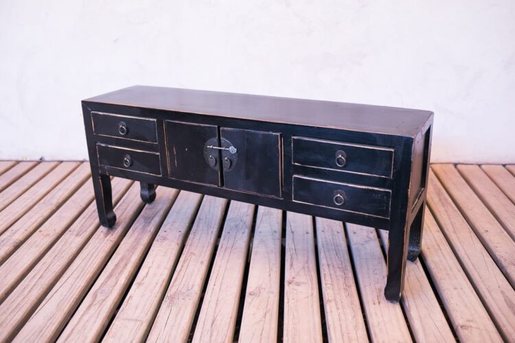 Mini cabinet negro - Imagen 3