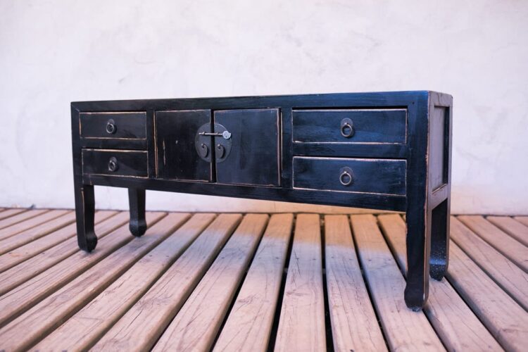 Mini cabinet negro - Imagen 2