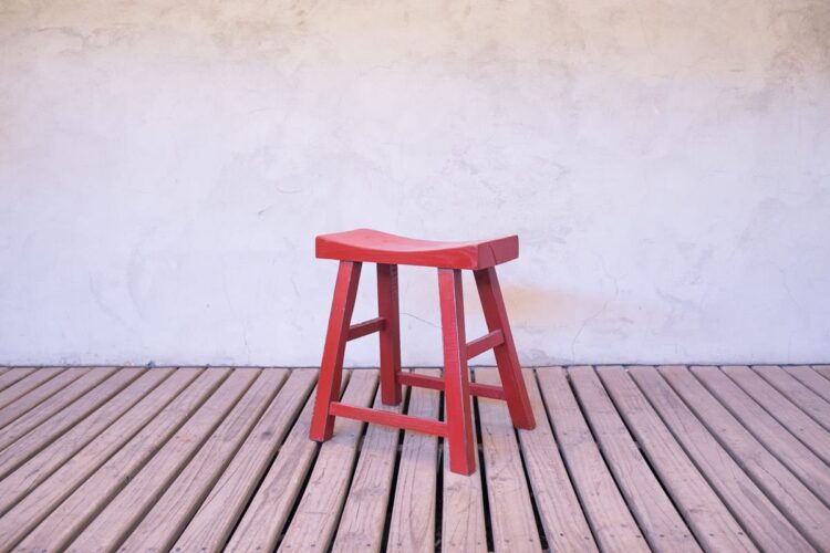 Piso chino rojo