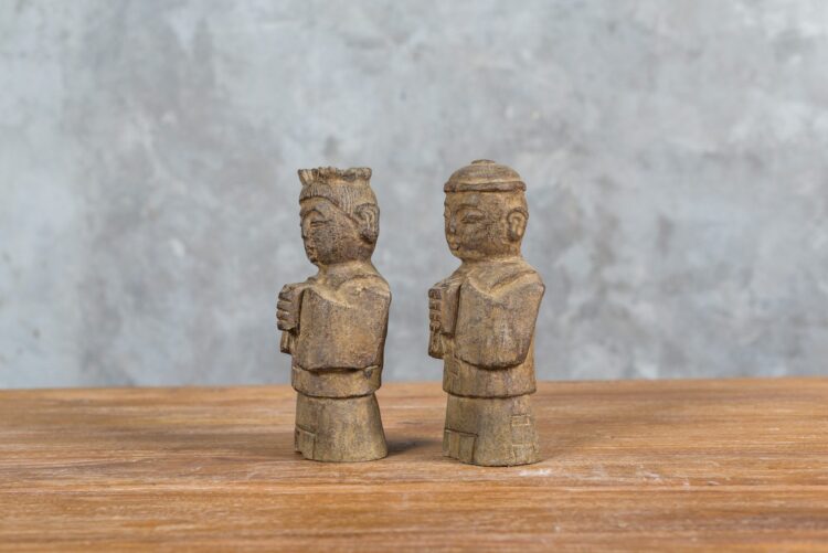 Pareja chinos de piedra - Imagen 4
