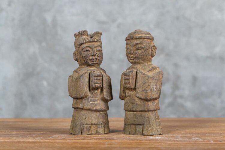 Pareja chinos de piedra - Imagen 5