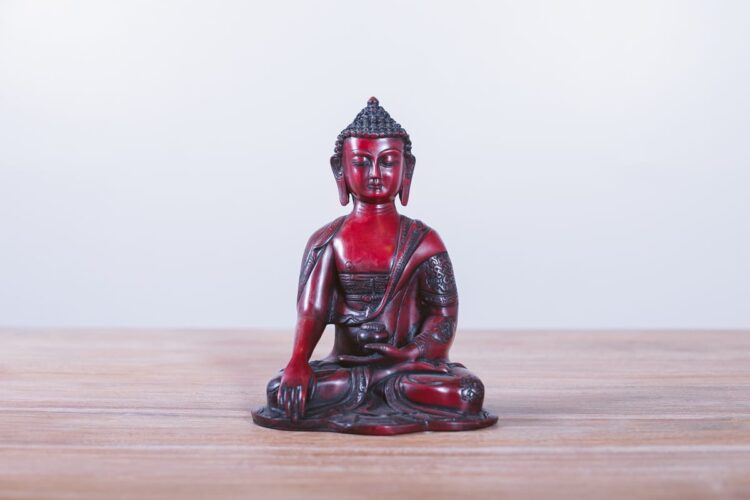 Buda rojo 27cms