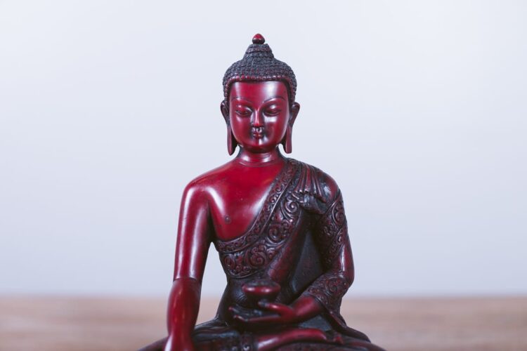 Buda rojo 24cms - Imagen 2
