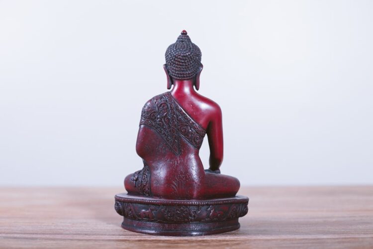 Buda rojo 24cms - Imagen 4