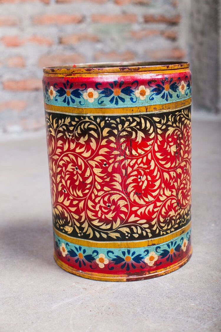Balde metal pintado - Imagen 3