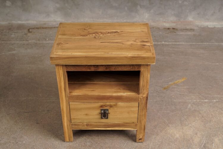Velador indonesio madera maciza - Imagen 6