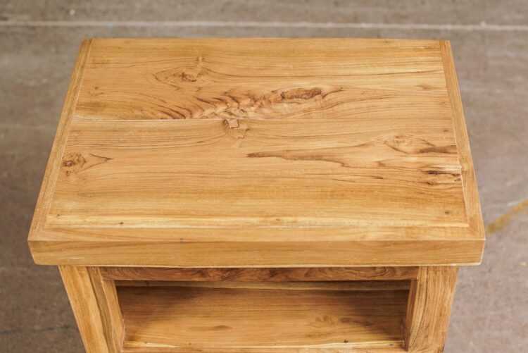 Velador indonesio madera maciza - Imagen 5