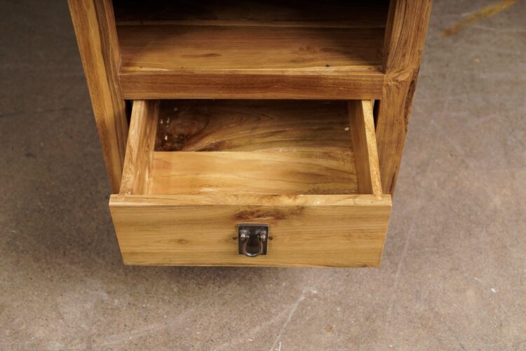Velador indonesio madera maciza - Imagen 4