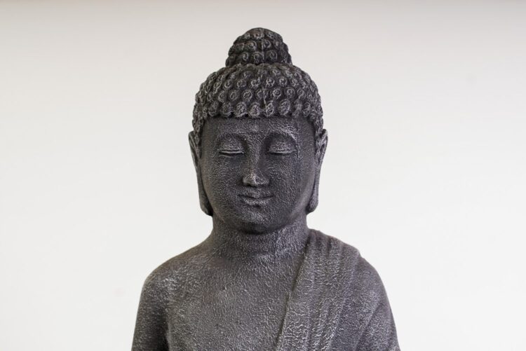 Figura Buda de pie Piedra Reconstituida - Imagen 2