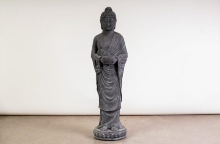 Figura Buda de pie Piedra Reconstituida