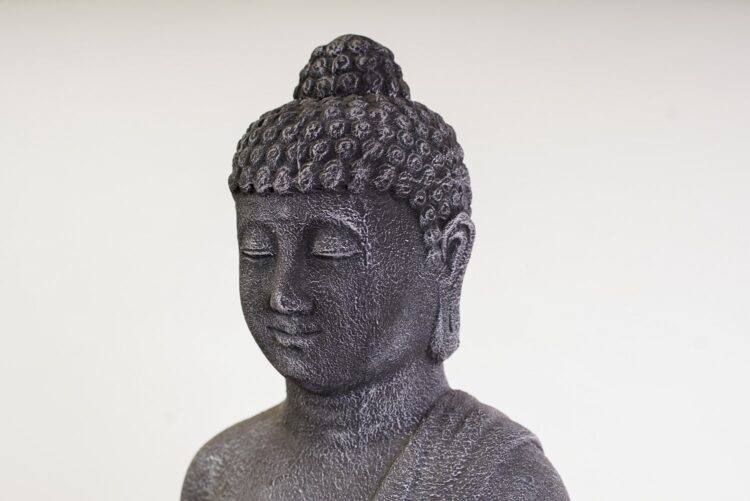 Figura Buda de pie Piedra Reconstituida - Imagen 5