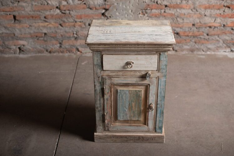 Velador Maderas Recicladas (producto artesanal pueden tener leves cambios en sus tonos) - Imagen 3