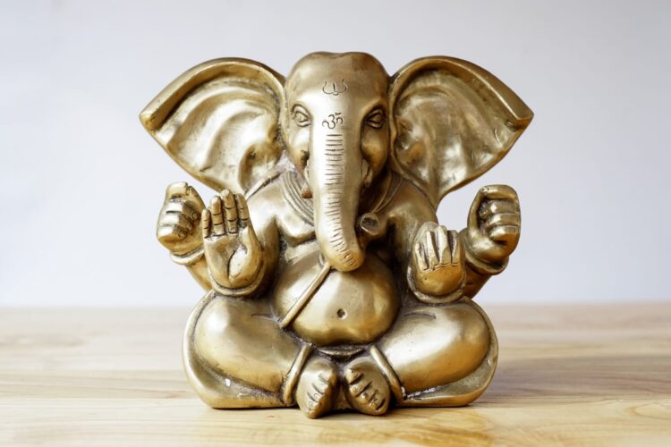 Ganesha de bronce - Imagen 3