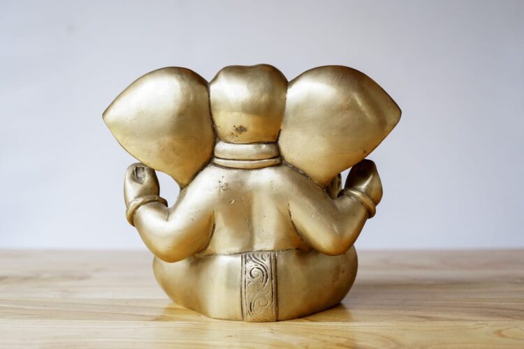 Ganesha de bronce - Imagen 4