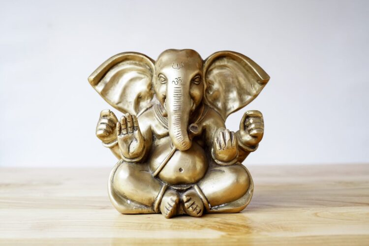Ganesha de bronce
