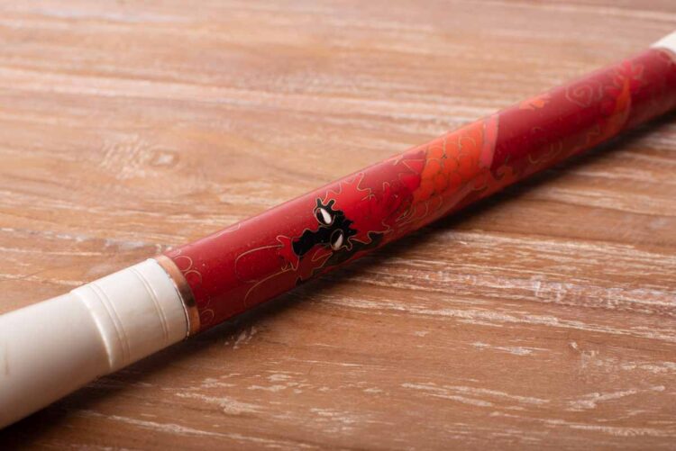Pincel Chino dragon rojo - Imagen 2