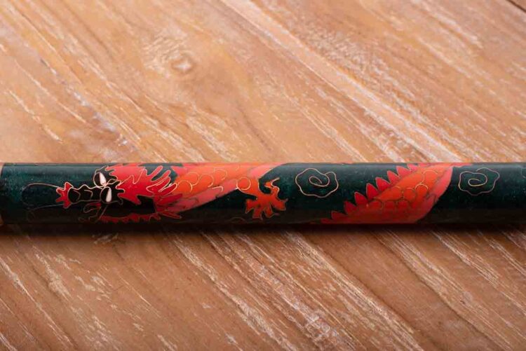 Pincel Chino dragon verde - Imagen 2