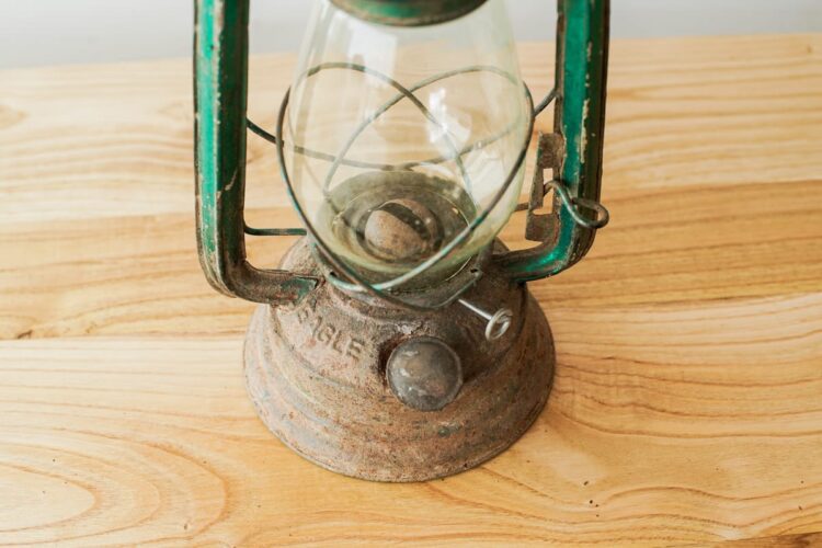 Farol antiguo Verde - Imagen 2