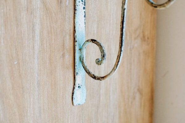 Librerías Y Estanterías De Hierro Forjado Para El Hogar Gancho De Abrigo Forjado - México Percheros De Pared Vintage