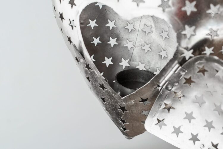 Corazón farol colgante - Imagen 3