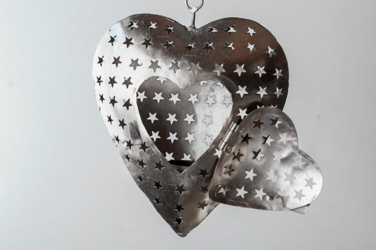 Corazón farol colgante - Imagen 2