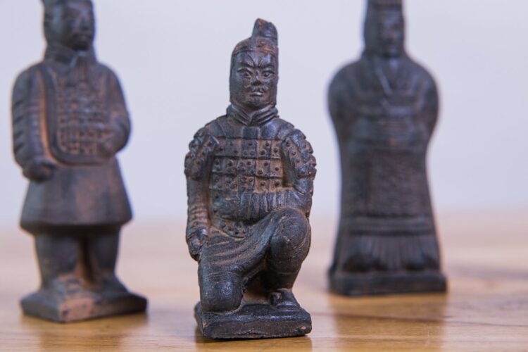 Set pequeño soldados de terracota - Imagen 2