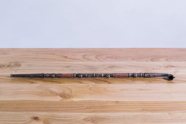 Pipa de metal 70cms