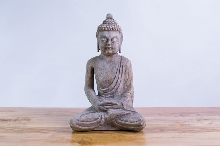 Figura Buda de mármol 40cms