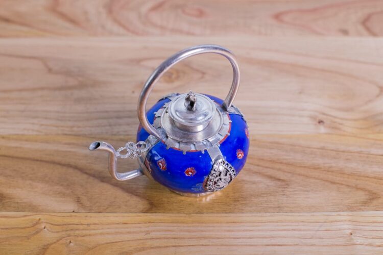 Tetera decorativa redond - Imagen 4