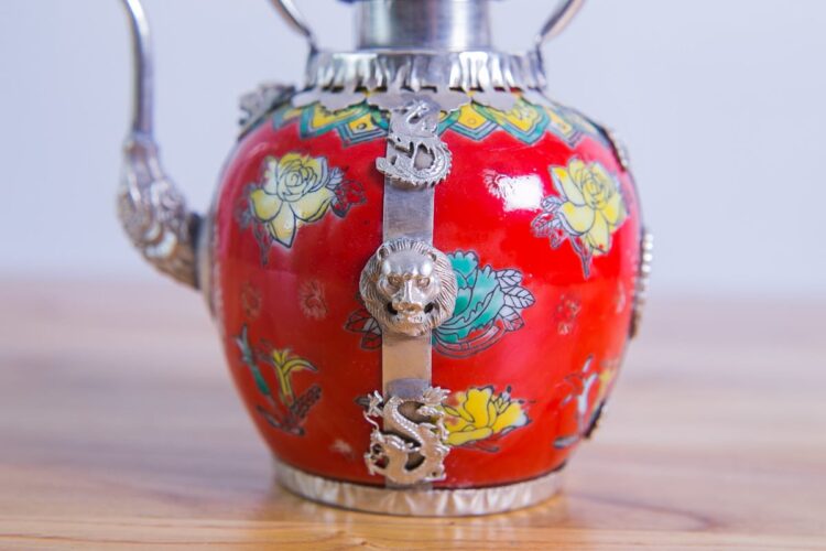Tetera china decorativa - Imagen 2