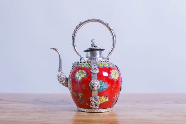 Tetera china decorativa