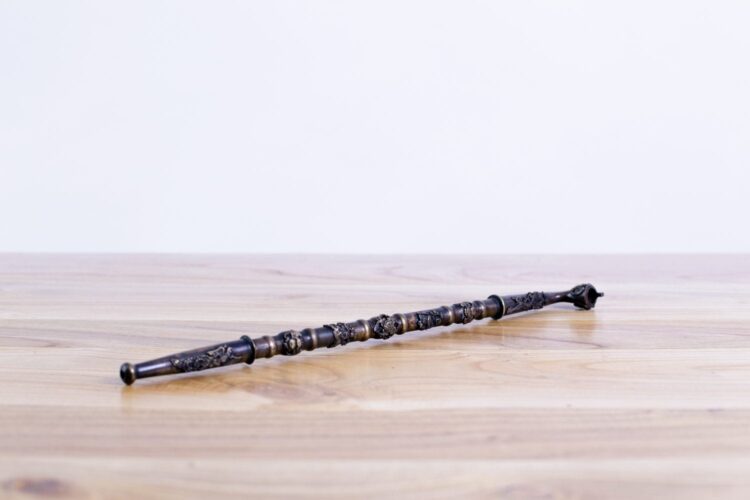 Pipa de metal 35 cms