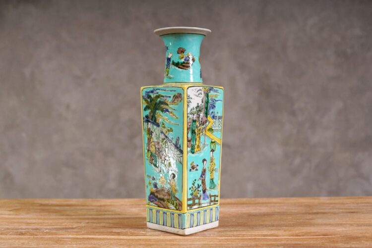 Jarrón chino de porcelana - Imagen 2