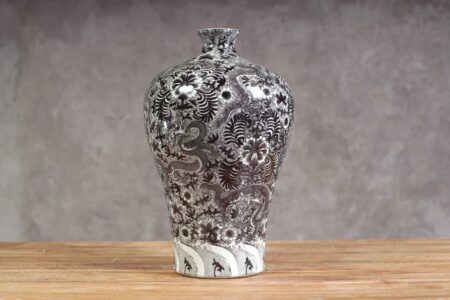 Jarrón chino de porcelana