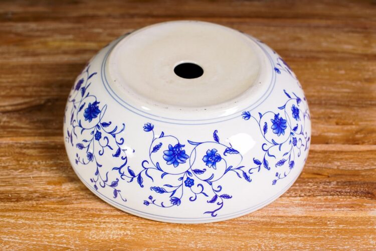 Lavamanos flores azules chicas - Imagen 3