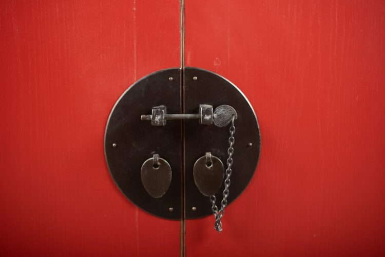 Mueble chino rojo - Imagen 9