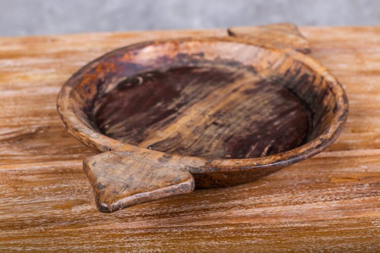 Fuente redonda de madera - Imagen 2