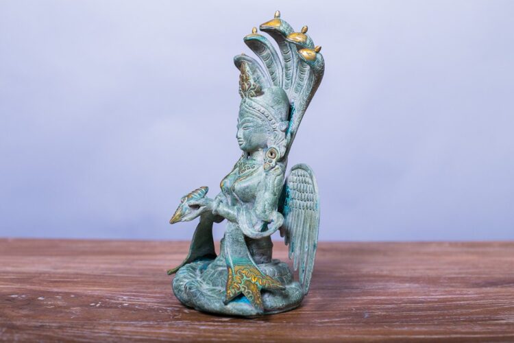 Nag Kanya de bronce verde - Imagen 4