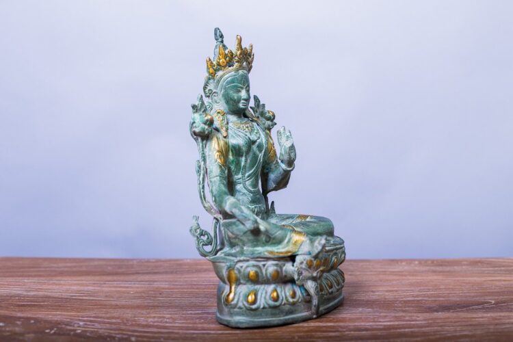 Tara de bronce verde - Imagen 3